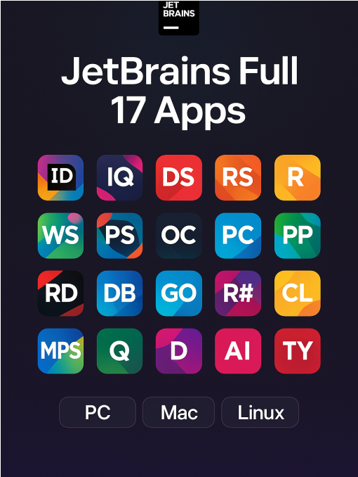 Jetbrains Full 17 Apps